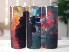 Journalist Profession 4 Tumbler Wrap - CraftNest - Digital Crafting and Art