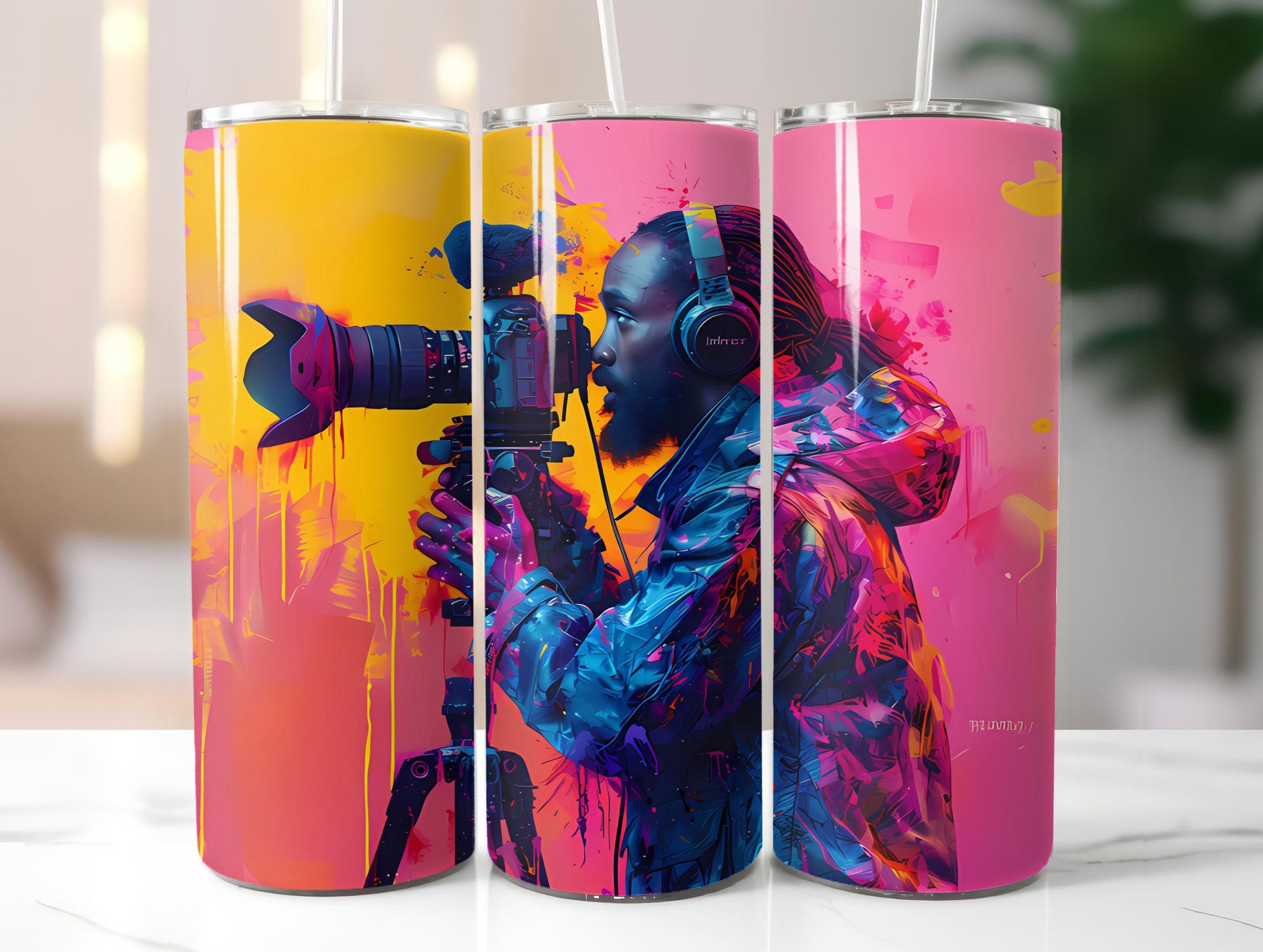 Journalist Profession 5 Tumbler Wrap - CraftNest - Digital Crafting and Art