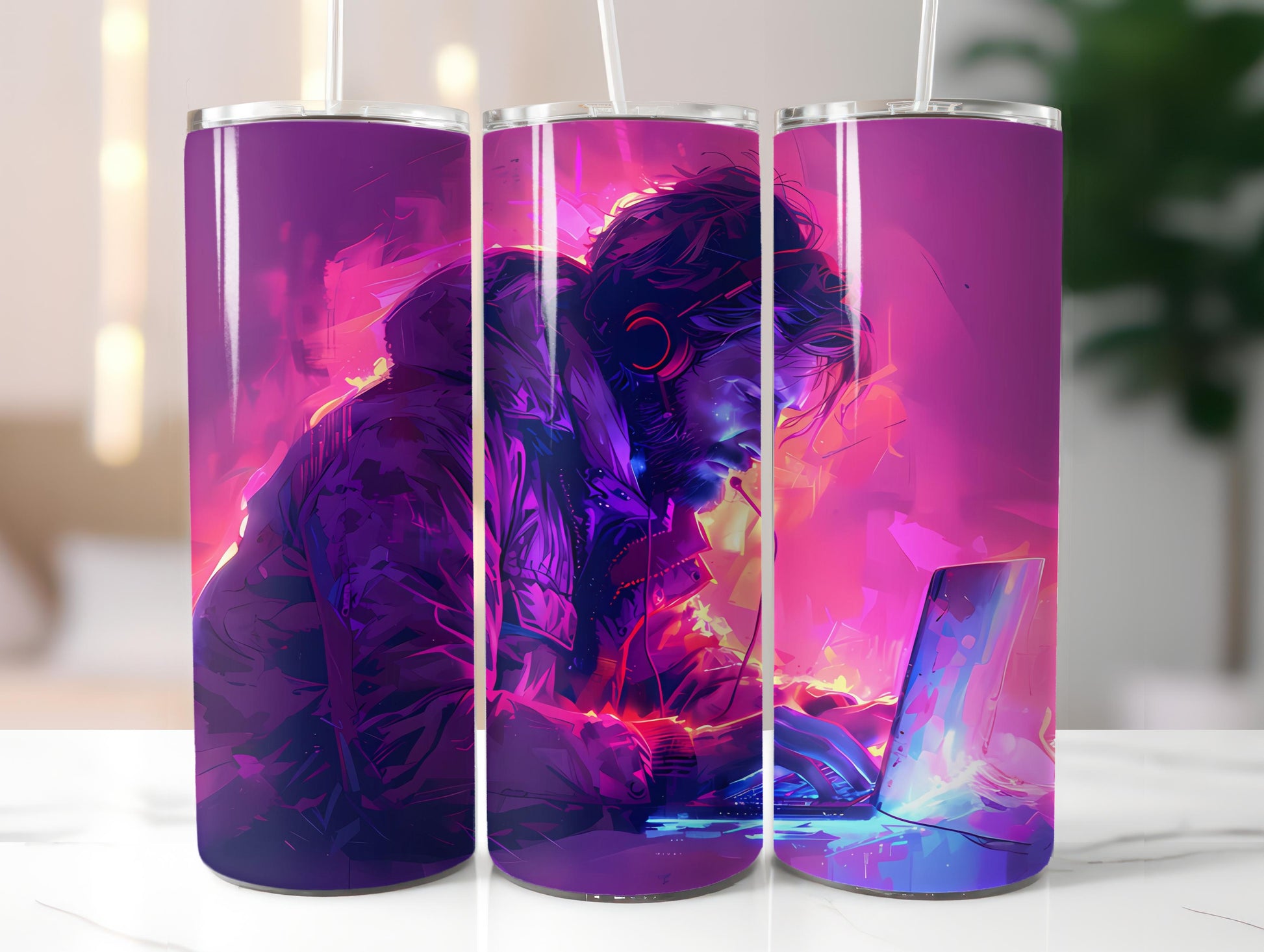 Journalist Profession 3 Tumbler Wrap - CraftNest - Digital Crafting and Art