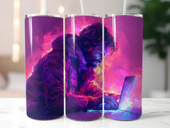 Journalist Profession 3 Tumbler Wrap - CraftNest - Digital Crafting and Art