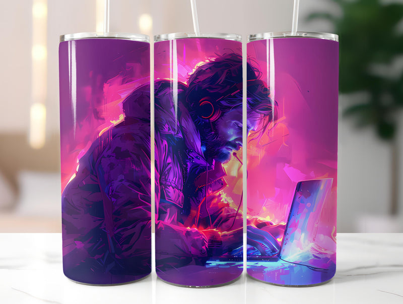 Journalist Profession 3 Tumbler Wrap - CraftNest - Digital Crafting and Art