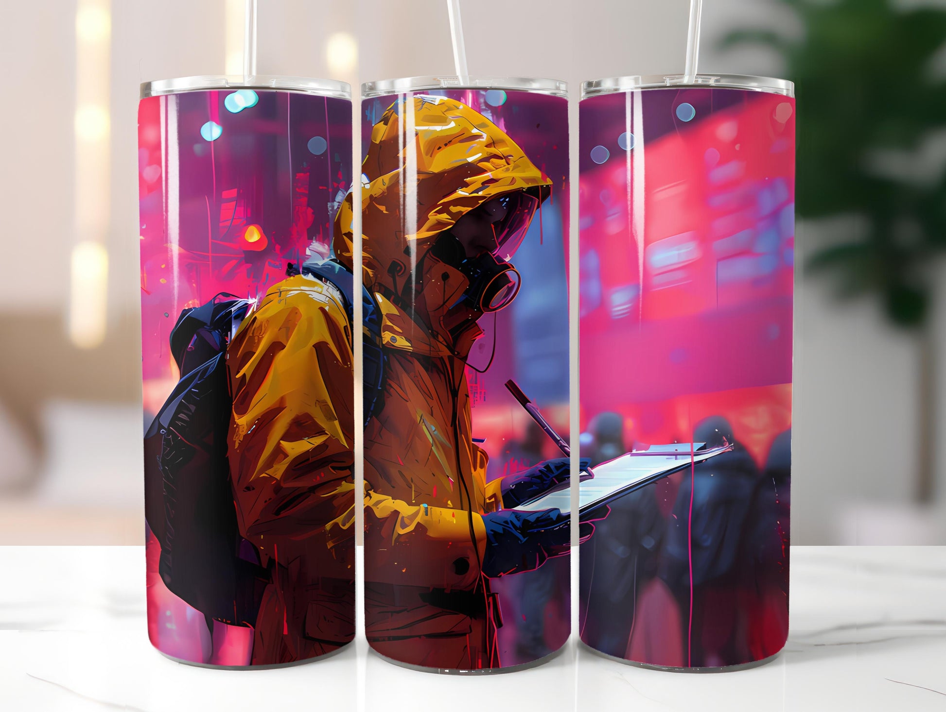 Journalist Profession 1 Tumbler Wrap - CraftNest - Digital Crafting and Art