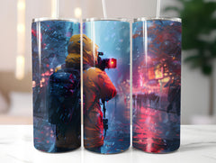 Journalist Profession 2 Tumbler Wrap - CraftNest - Digital Crafting and Art