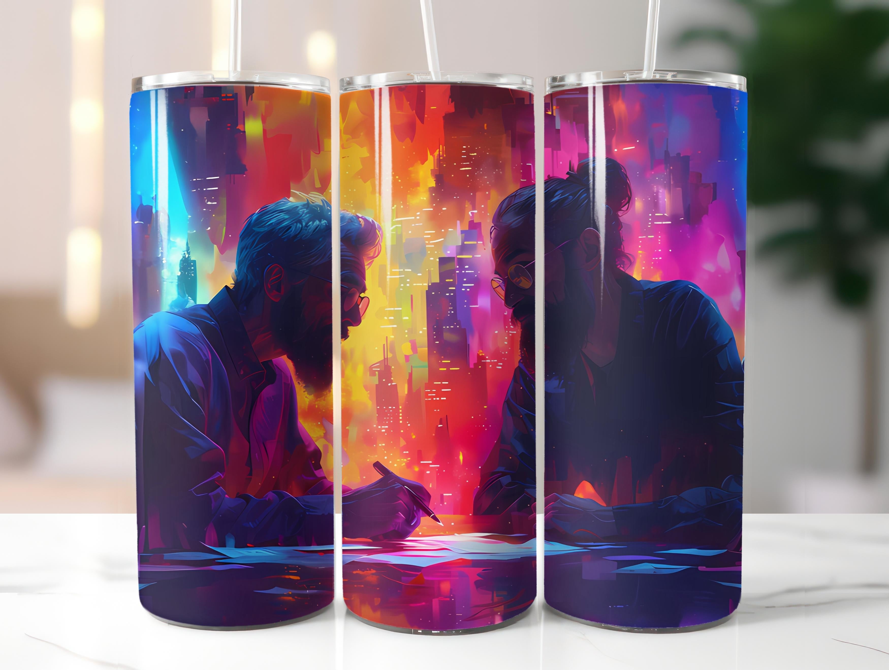 Journalist Profession 4 Tumbler Wrap - CraftNest - Digital Crafting and Art