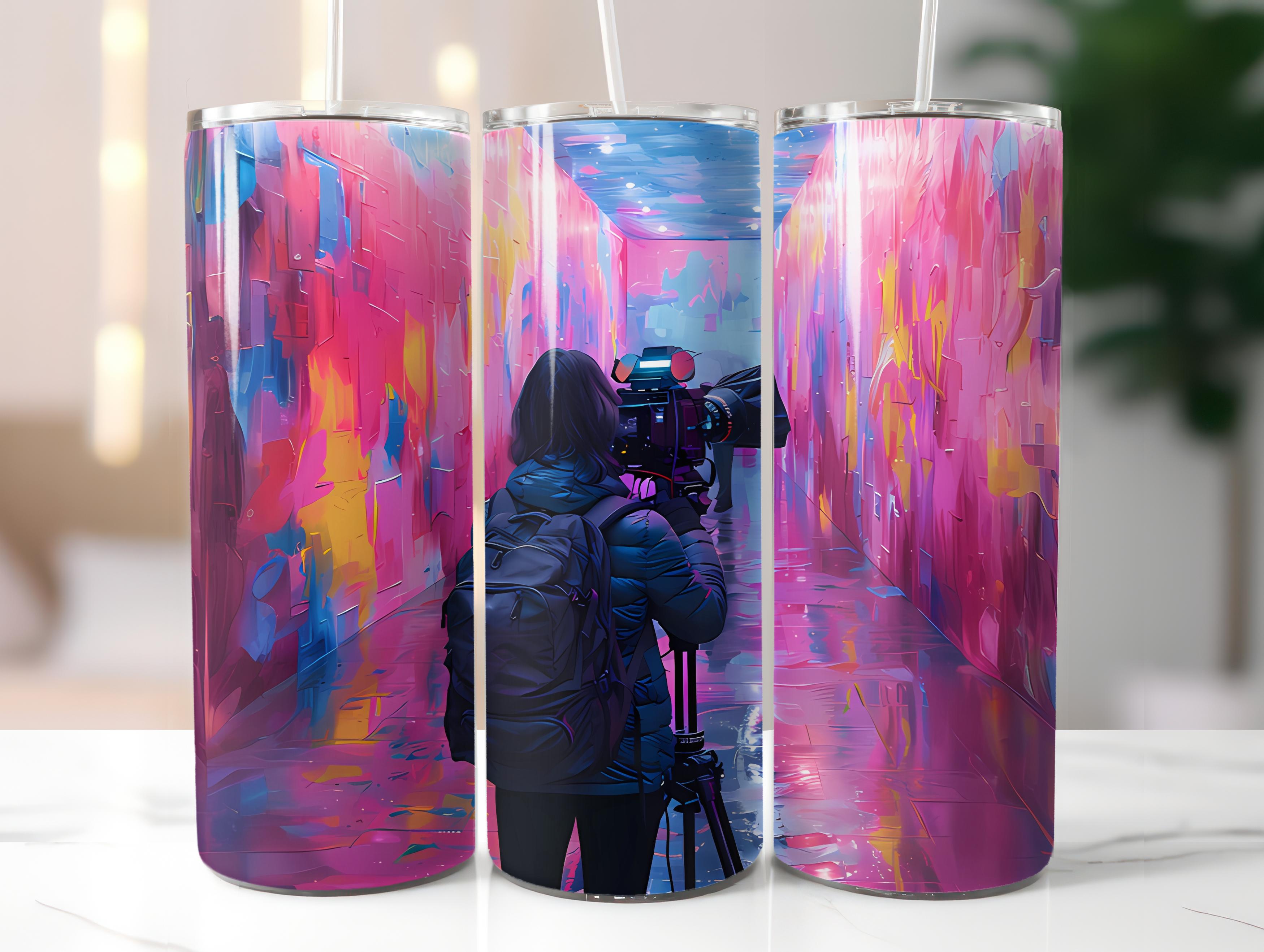 Journalist Profession 4 Tumbler Wrap - CraftNest - Digital Crafting and Art