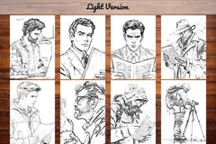 Journalist Coloring Books - CraftNest - Digital Crafting and Art