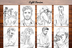 Journalist Coloring Books - CraftNest - Digital Crafting and Art
