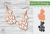 Joy Laser Cut Earrings SVG Bundle