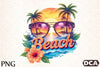 Beach Vintage Summer Clipart Bundle