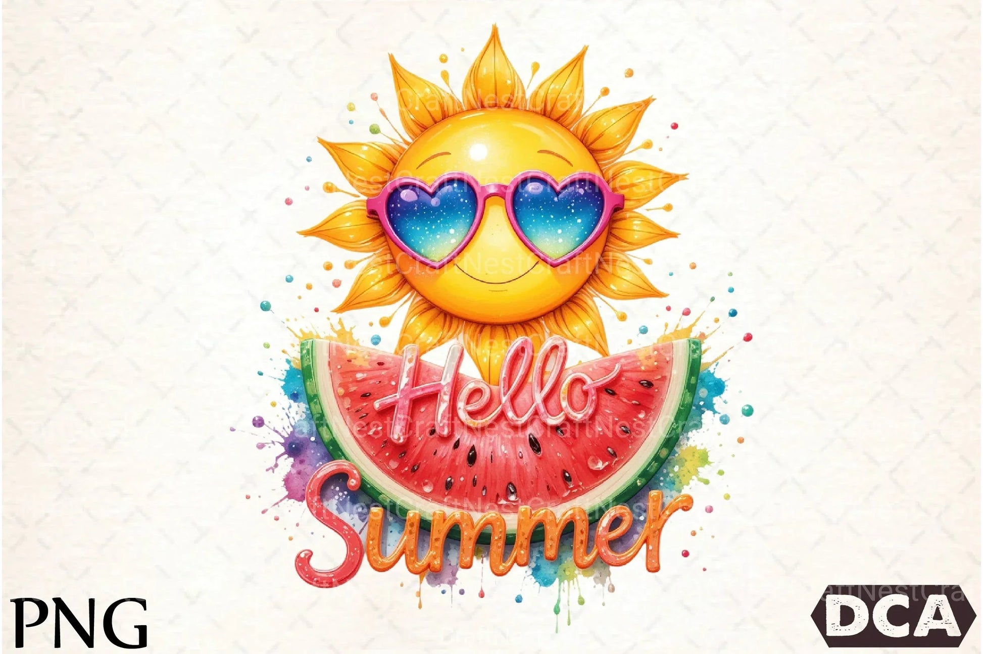 Hello Summer Clipart Bundle 35 - CraftNest - Digital Crafting and Art