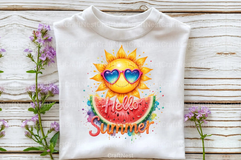 Hello Summer Clipart Bundle 35 - CraftNest - Digital Crafting and Art
