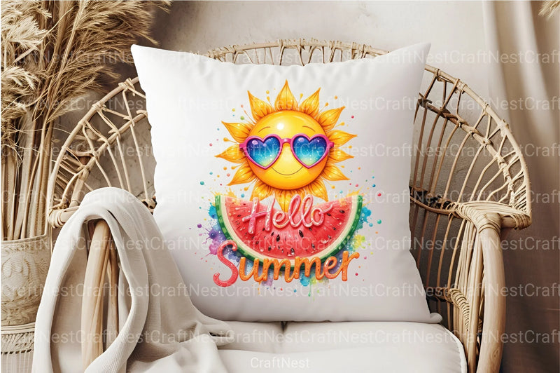 Hello Summer Clipart Bundle 35 - CraftNest - Digital Crafting and Art