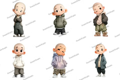 Just Boys Clipart Bundle - CraftNest - Digital Crafting and Art
