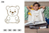 Kawaii Bear Cute Animal Clipart Bundle