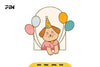 Kawaii Birthday Dog Animal SVG Bundle