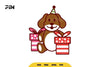 Kawaii Birthday Animal Dog SVG Bundle