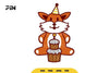 Kawaii Fox Birthday Animal SVG Bundle