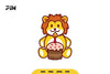 Kawaii Birthday Lion Animal Clipart Bundle