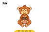 Kawaii Birthday Monkey SVG Bundle