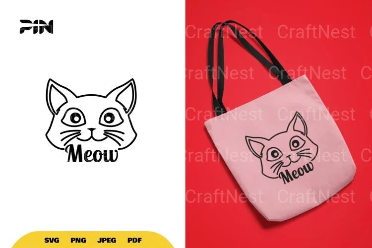 Kawaii Cat Doodle SVG Bundle - CraftNest - Digital Crafting and Art
