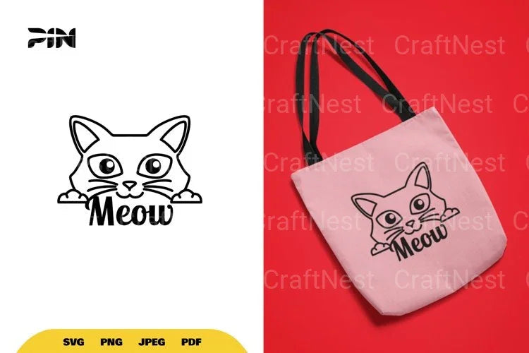 Kawaii Cat Doodle SVG Bundle - CraftNest - Digital Crafting and Art