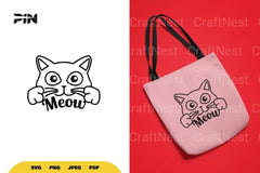 Kawaii Cat Doodle SVG Bundle - CraftNest - Digital Crafting and Art