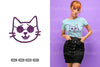 Kawaii Cool Cat Clipart Bundle