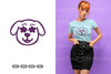 Kawaii Cool Dog Clipart Bundle