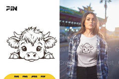Kawaii Cow Chibi and Cute SVG Bundle - CraftNest - Digital Crafting and Art