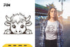 Kawaii Cow Chibi and Cute SVG Bundle