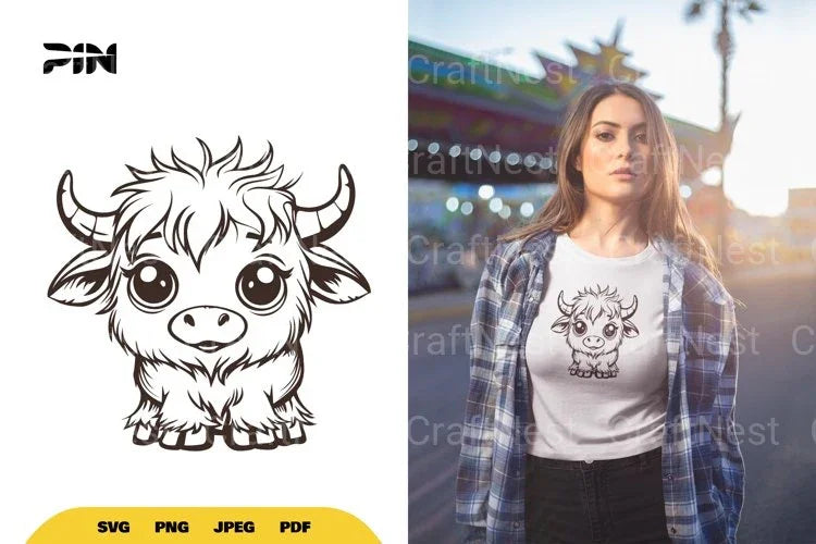 Kawaii Cow Chibi and Cute Clipart Bundle - CraftNest - Digital Crafting and Art