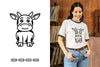 Kawaii Cow Sitting SVG Bundle