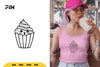 Kawaii Cupcake Clipart Bundle