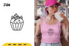 Kawaii Cupcake Clipart Bundle