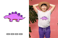 Kawaii Dino Dinosaur Doodle Clipart Bundle - CraftNest - Digital Crafting and Art