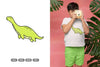 Kawaii Dino Dinosaur Doodle Clipart Bundle