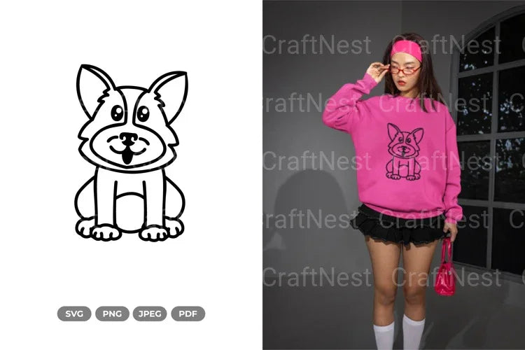 Kawaii Dog Pet Clipart Bundle - CraftNest - Digital Crafting and Art