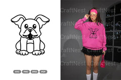 Kawaii Dog Pet SVG Bundle - CraftNest - Digital Crafting and Art