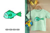 Kawaii Fish Sea Animal Decal Clipart Bundle