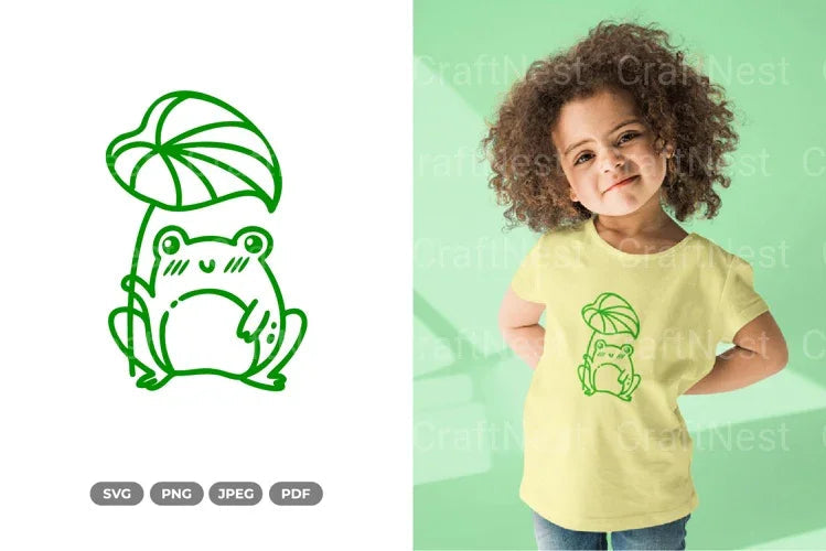 Kawaii Frog SVG Bundle - CraftNest - Digital Crafting and Art