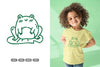Kawaii Frog SVG Bundle
