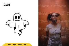 Kawaii Ghost Halloween SVG Bundle - CraftNest - Digital Crafting and Art