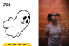 Kawaii Ghost Halloween SVG Bundle