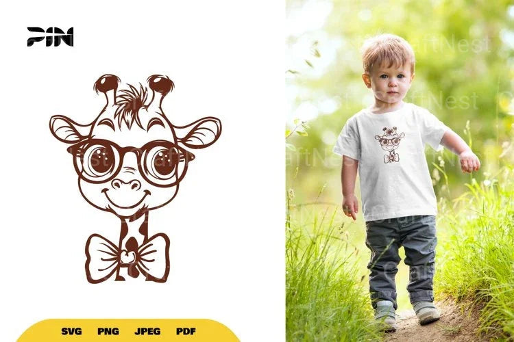Kawaii Giraffe Chibi and Cute Clipart Bundle - CraftNest - Digital Crafting and Art