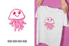 Kawaii Jellyfish Sea Animal Clipart Bundle