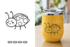 Kawaii Ladybug Spring Clipart Bundle