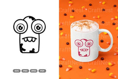 Kawaii Monster Doodle SVG Bundle - CraftNest - Digital Crafting and Art
