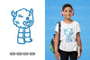 Kawaii Monster Doodle Clipart Bundle