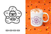 Kawaii Monster Doodle Clipart Bundle