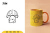 Kawaii Mushroom SVG Bundle